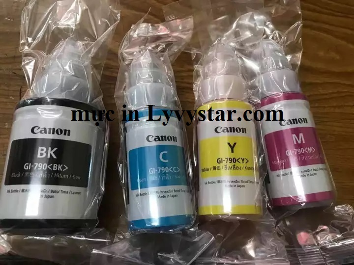 Mực in GI790 Canon G1000 / G2000 / G3000 / G1010 / G2010 / G3010 Mực in GI790 Canon G1000 / G2000 / G3000 / G1010 / G2010 / G3010