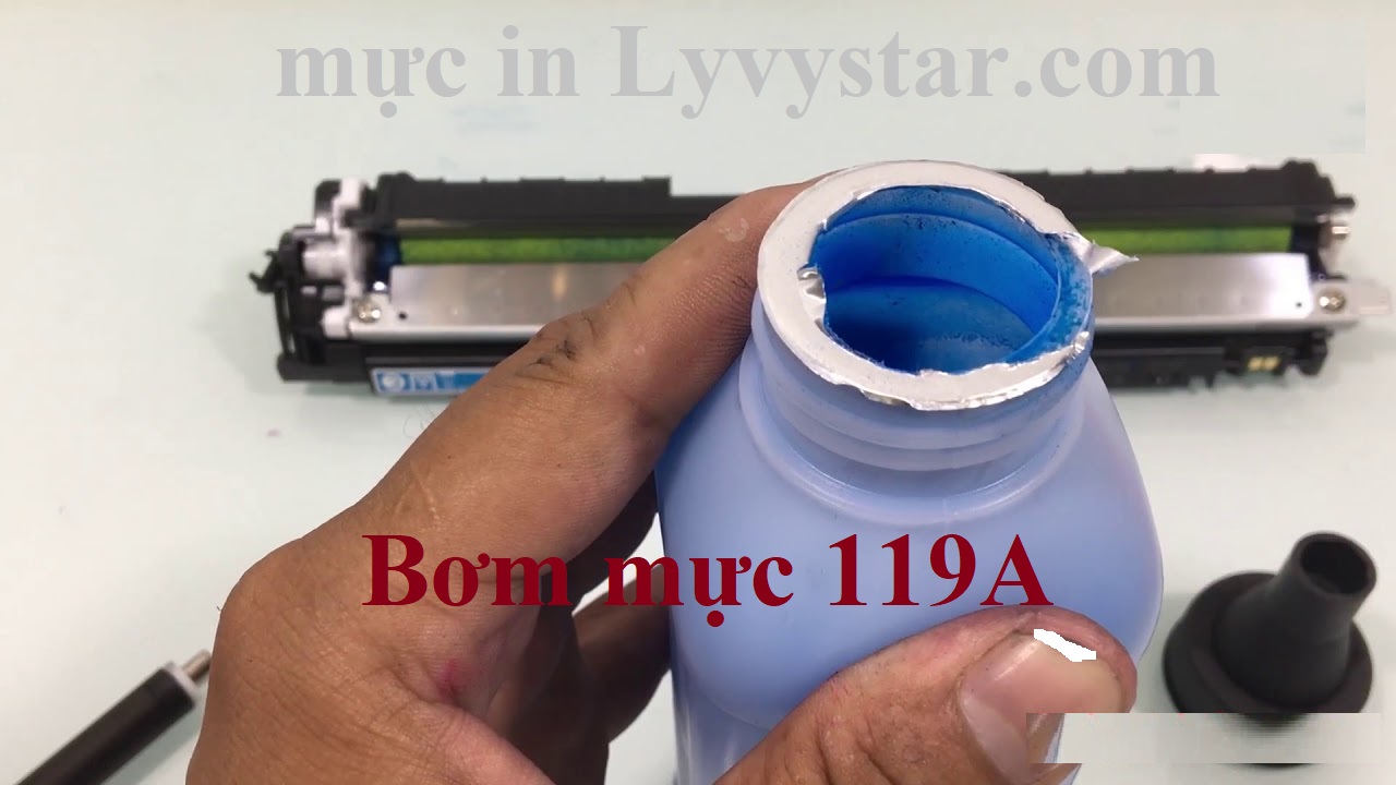 Bơm mực -nạp mực màu HP Color Laser 150a /119A  (W2091A). Bơm mực -nạp mực màu HP Color Laser 150a /119A  (W2091A).