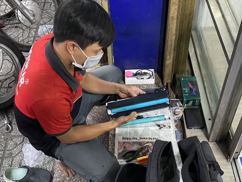 Nạp mực máy in A0 HP tận nơi, xử lý nhanh mọi dòng máy