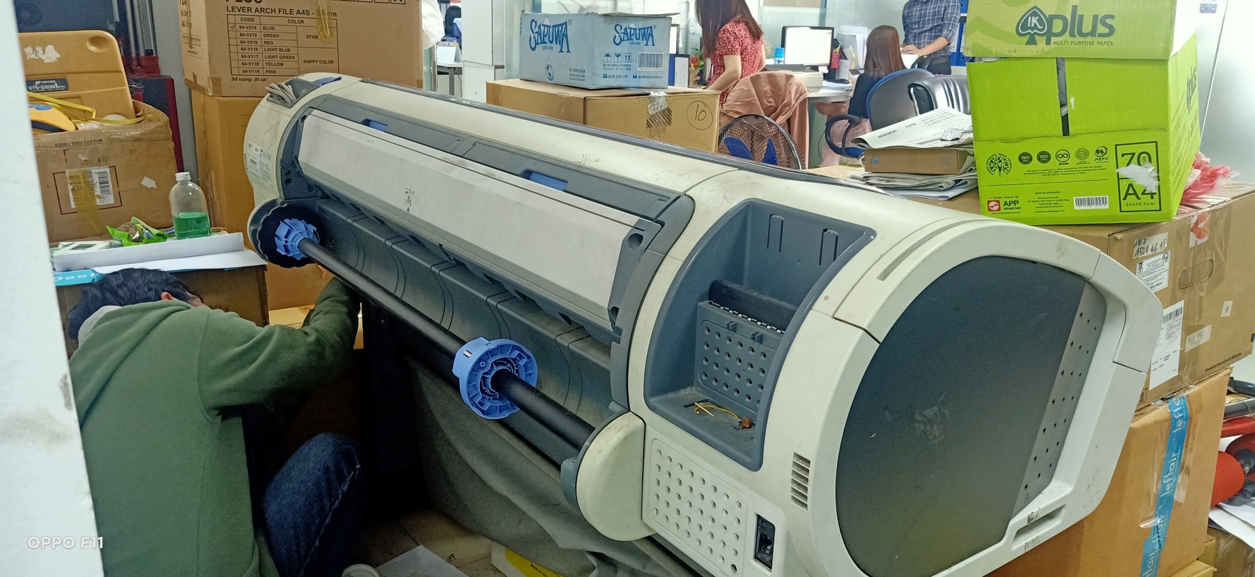 sửa chữa máy in khổ lớn tại Long An