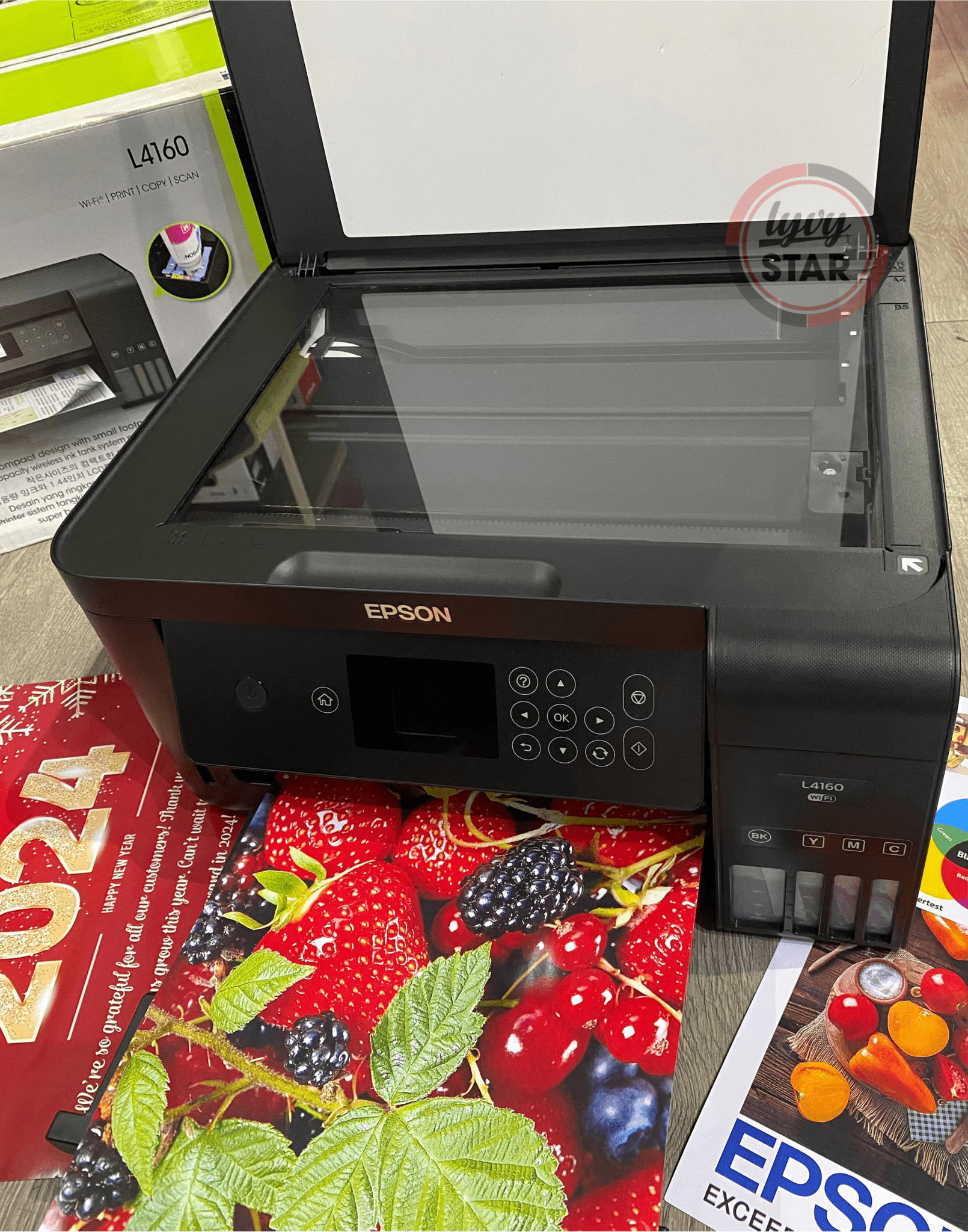 Máy in màu Epson L4160 cũ - In 2 mặt/ Scan/ Photo/ Wifi,may in mau epson l4160 cu in 2 mat scan photo wifi Máy in màu Epson L4160 cũ - In 2 mặt/ Scan/ Photo/ Wifi,may in mau epson l4160 cu in 2 mat scan photo wifi