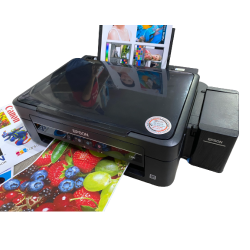 Lựa chọn máy in phun màu cũ Epson L360 đa năng photocopy scan là lựa chọn phù hợp nhất cho in ấn gia đình