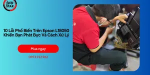 10 Lỗi Phổ Biến Trên Epson L8050 Khiến Người Dùng Đau Đầu (Và Cách Khắc Phục Nhanh Gọn)