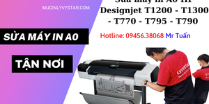 Địa chỉ sửa máy in A0-A1  HP DesignJet T1708