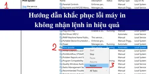 Hướng dẫn khắc phục lỗi máy in không nhận lệnh in hiệu quả