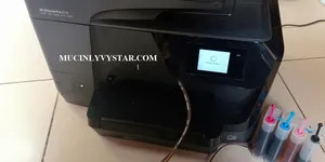 Lắp hệ thống mực ngoài máy in HP OfficeJet 8710 8720 8730