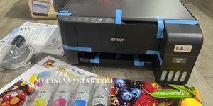 Sửa máy in Epson L3210 - L3250 in không đúng màu