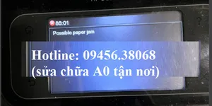 Máy in A0 HP báo lỗi 86:01 là lỗi gì?