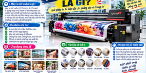Máy In UV Cuộn Là Gì? Ứng Dụng Và Các Dòng Máy Phổ Biến