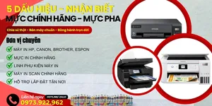 5 dấu hiệu nhận biết mực chính hãng & cách tránh hàng pha