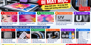 Máy In UV 6090 Không Phun Mực , Mất Màu : Cách Kiểm Tra Lỗi