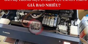 Gắn hệ thống mực in liên tục Canon TS6370 giá bao nhiêu?