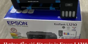 Hướng dẫn cài đặt máy in Epson L1210 đơn giản tại nhà