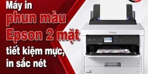 Máy in phun màu Epson 2 mặt tiết kiệm mực, in sắc nét