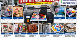 Máy In UV A2 4060 In Được Trên Những Vật Liệu Nào?