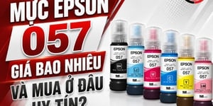 Mực Epson 057 giá bao nhiêu và mua ở đâu uy tín?