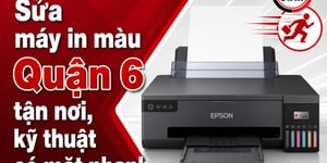 Sửa máy in màu Quận 6 tận nơi, kỹ thuật có mặt nhanh