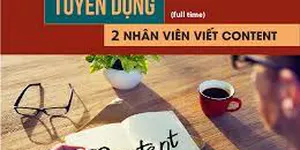 Tuyển  dụng nhân viên viết SEO website lương cao