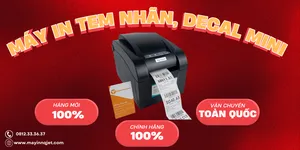 Máy in tem nhãn, decal mini - Hướng dẫn 6 bước bảo trì tăng tuổi thọ máy in