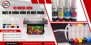 Ưu Nhược Điểm Của Mực In Chính Hãng Và Mực Ngoài: Nên Chọn Loại Nào Cho Máy In?