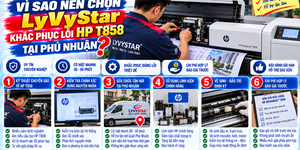Khắc Phục Lỗi HP DesignJet T858 Tại Phú Nhuận – Kiểm Tra Và Sửa Chữa Tận Nơi 