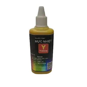 Mực nhiệt màu vàng Inkjet Ink 100ml