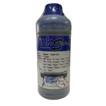 Mực Ink Super 1 lít (Màu Xanh) máy in HP khổ A0