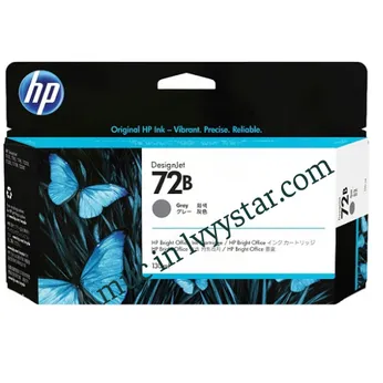 Mực In Phun HP 72 Gray Ink Cartridge (3WX08A) 130ml