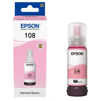 Mực in Epson 108 Light Magenta (C13T09C64A) chính hãng