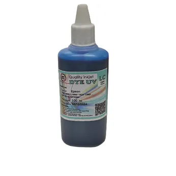 Mực nước màu xanh nhạt DYE UV 100ml