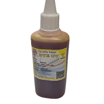 Mực nước màu vàng DYE UV 100ml