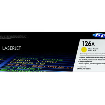 Mực in HP 126A Yellow LaserJet Toner Cartridge (CE312A)