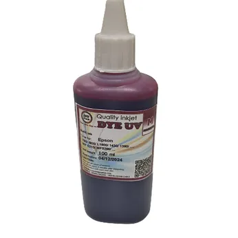 Mực nước màu đỏ DYE UV 100ml