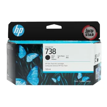 Mực in HP 738 (130ml) Black - Máy in HP T858 T950