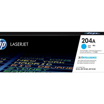 Mực in HP 204A Cyan Original LaserJet Toner Cartridge (CF511A)