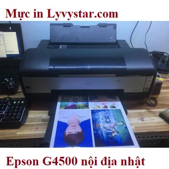 Máy in A3 cũ Epson G4500 in 6 màu Siêu đẹp hàng nội địa nhật Siêu bền tại quận 6 HCM