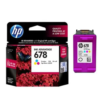 Mực in HP 678 Tri color Ink Cartridge (CZ108AA)