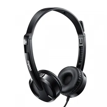 Tai nghe head phone có dây Rapoo H100 Đen