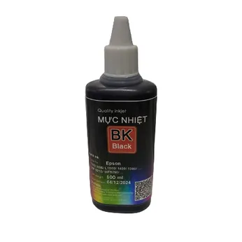 Mực nhiệt màu đen Inkjet Ink 100ml