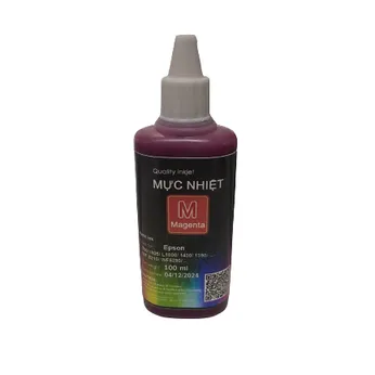 Mực nhiệt màu đỏ Inkjet Ink 100ml