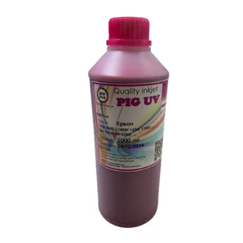 Mực dầu màu đỏ Pigment UV 1000ml