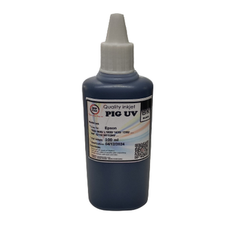 Mực dầu màu đen Pigment UV 100ml