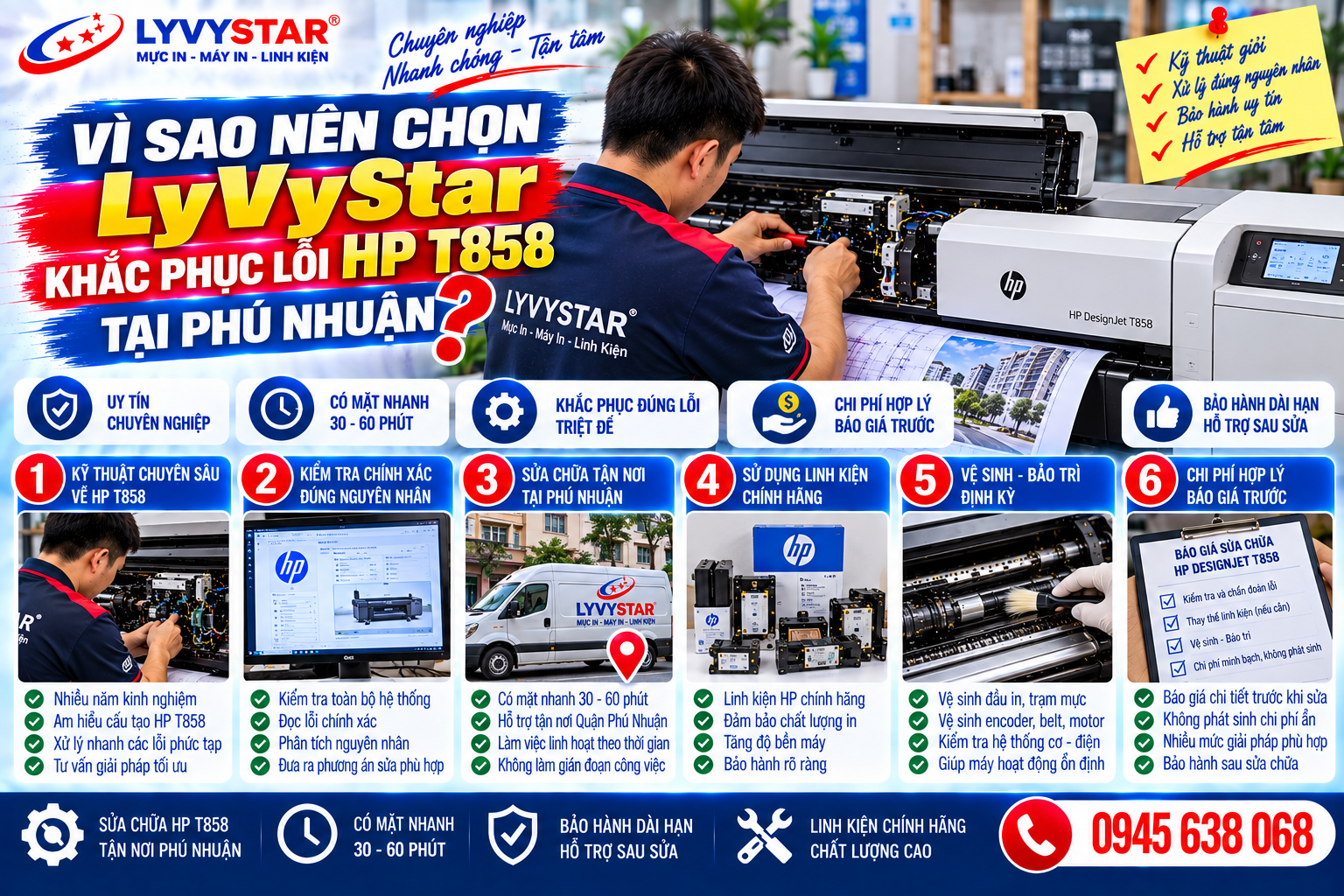 Vì Sao Nên Chọn LyVyStar Khắc Phục Lỗi HP T858 Tại Phú Nhuận? Vì Sao Nên Chọn LyVyStar Khắc Phục Lỗi HP T858 Tại Phú Nhuận?
