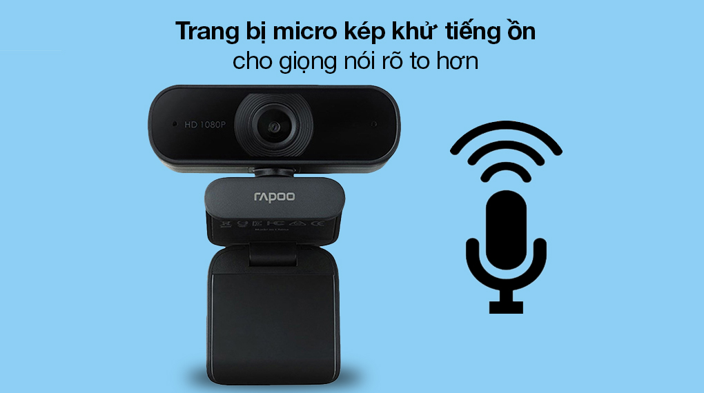Webcam Rapoo C260 FullHD 1080p Webcam Rapoo C260 FullHD 1080p