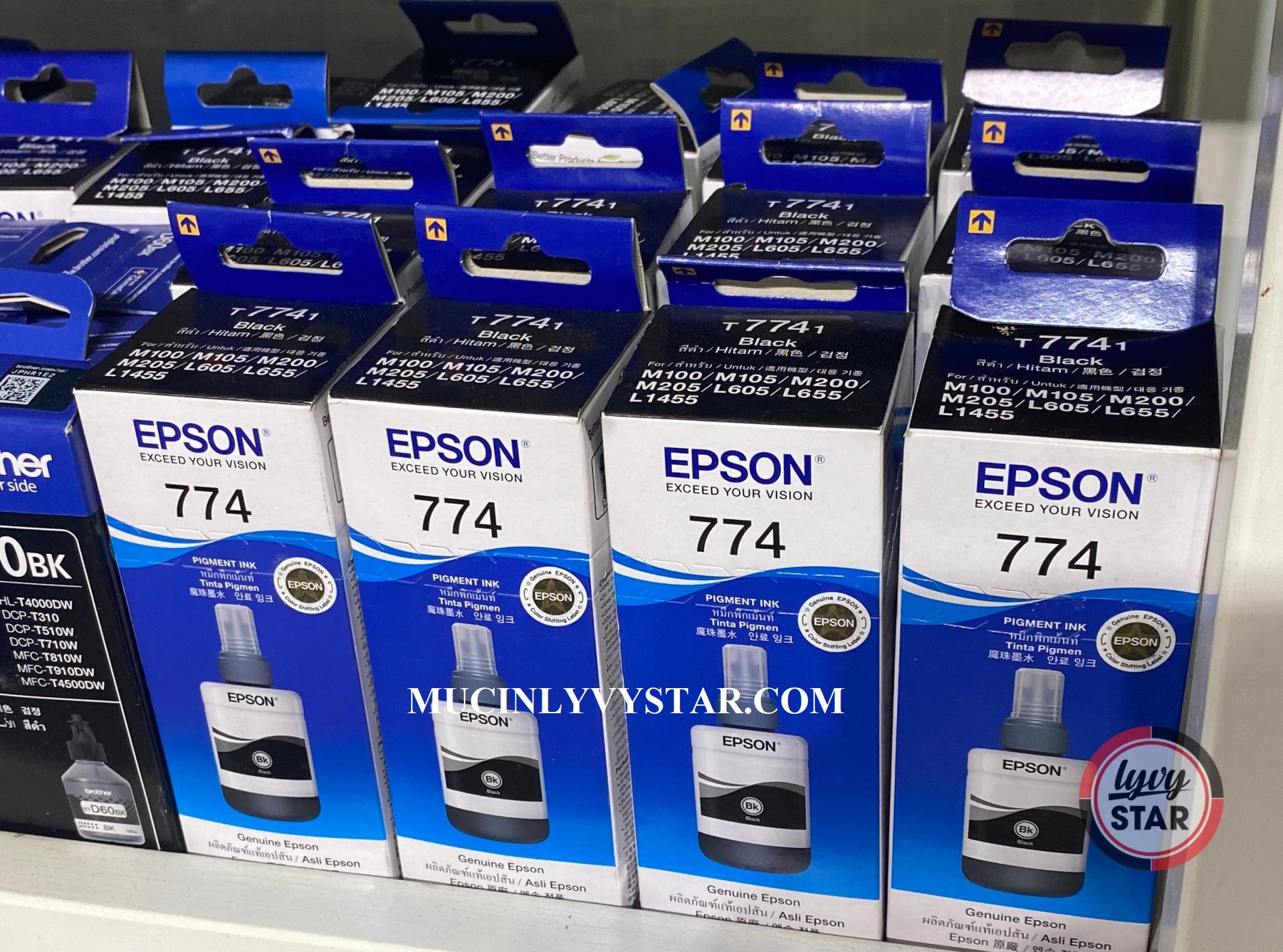 Mực in Epson 774 sử dụng cho máy in M100/M200/L605/L1455,muc in epson su t74 su dung cho may in M100/M200/L605/L1455 Mực in Epson 774 sử dụng cho máy in M100/M200/L605/L1455,muc in epson su t74 su dung cho may in M100/M200/L605/L1455