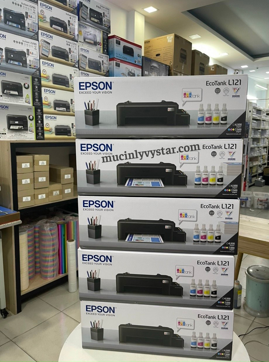 Máy in phun màu Epson L121 khổ A4,may in phun mau epson l121 kho a4 Máy in phun màu Epson L121 khổ A4,may in phun mau epson l121 kho a4
