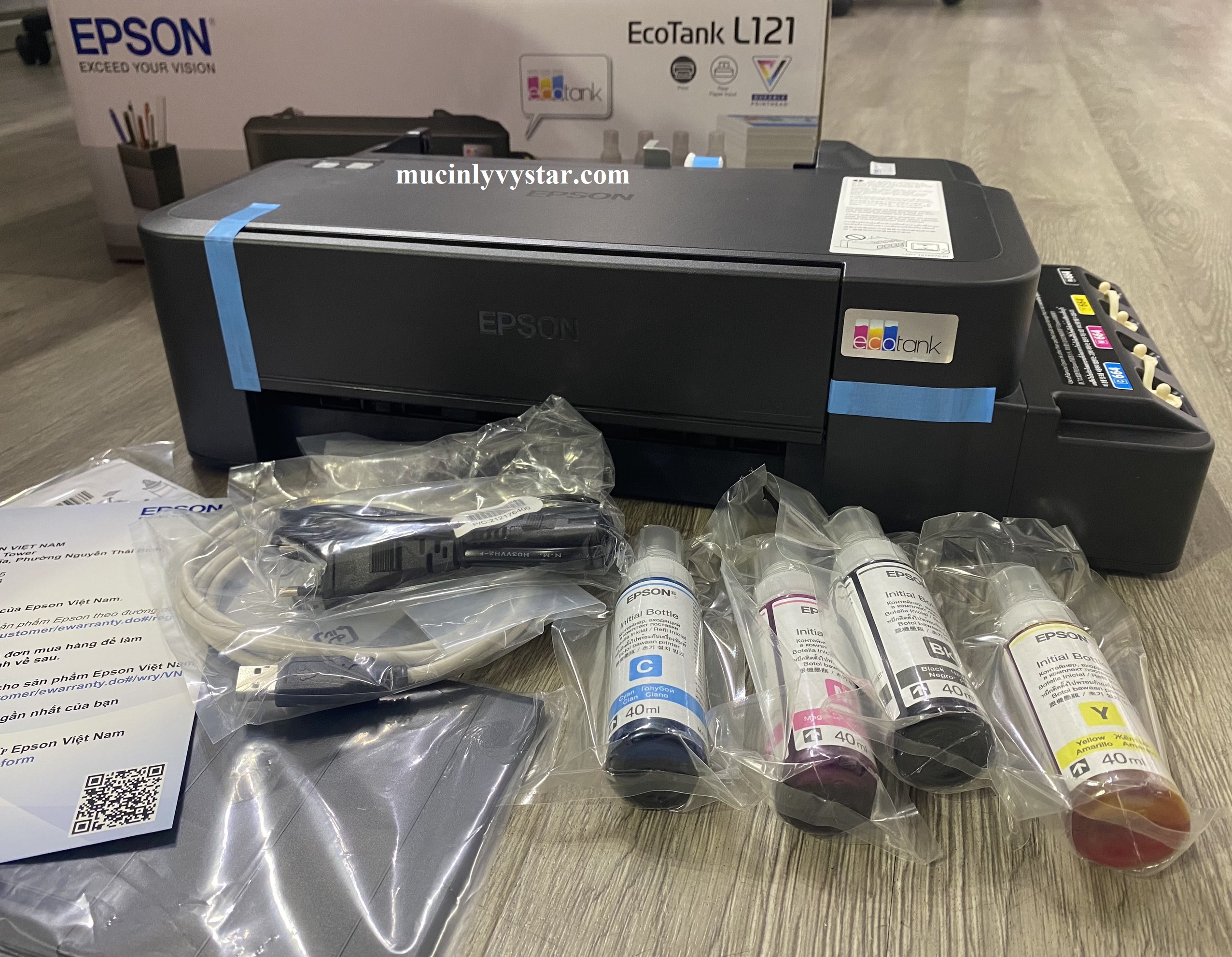 Máy In Phun Màu Epson L121 Khổ A4 0680