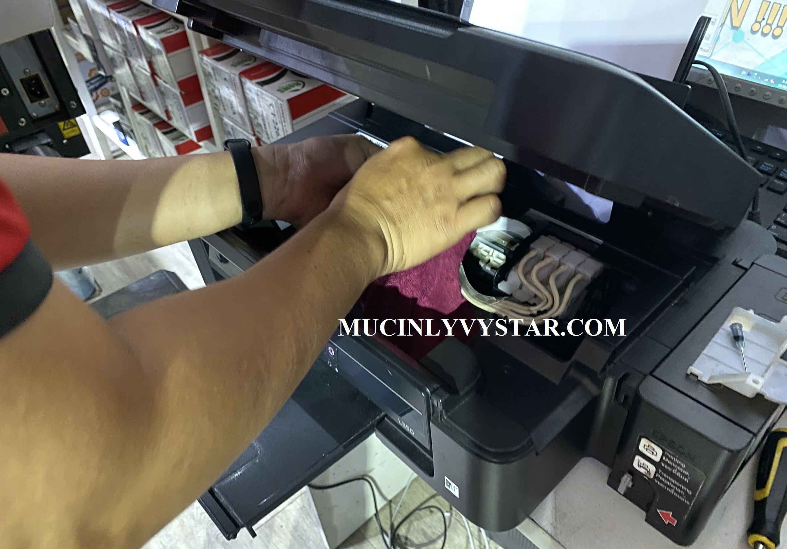 Sửa chữa máy in Epson L350 in ra giấy trắng,sua chua may in epson l350 in ra giay trang Sửa chữa máy in Epson L350 in ra giấy trắng,sua chua may in epson l350 in ra giay trang