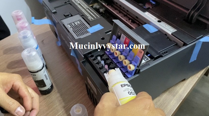 Hướng Dẫn Thay Mực Máy In Epson L8050l18050 Tại Nhà 9035