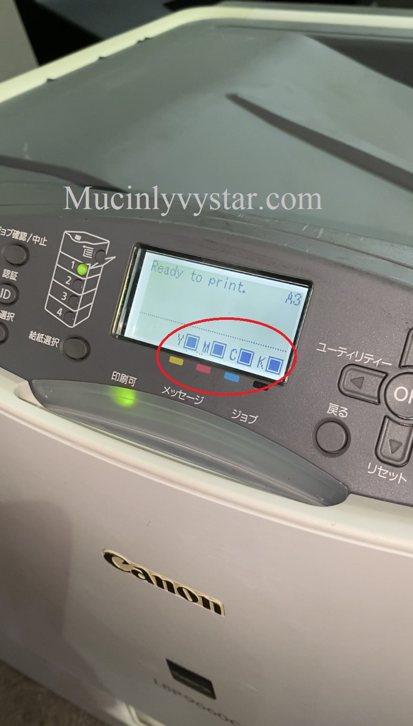 Bơm mực máy in màu A3 Canon LBP9660C,bom muc may in mau a3 canon 9660c Bơm mực máy in màu A3 Canon LBP9660C,bom muc may in mau a3 canon 9660c